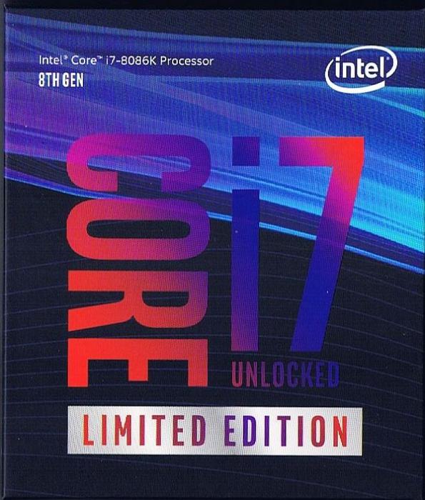 Core i7 8086K Limited Edition BOX