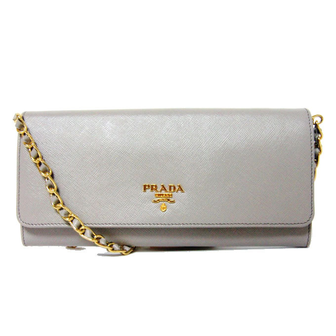 PRADA 1ZH029 チェーンウォレット ミニショルダー 人気ブランド激安