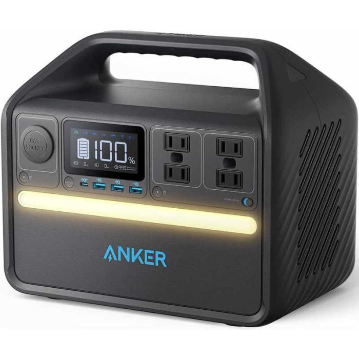 A1751512 [ブラック] 535 Portable Power Station (PowerHouse 512Wh) ANKER [延長保証対象外商品] 商品画像1：@Next Select