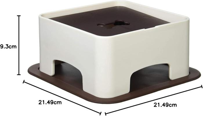 ハリオグラス HARIO ハリオ わんテーブル PTS-WT-CBR ショコラブラウン 商品画像5：ミスターエアコンＰＬＵＳ