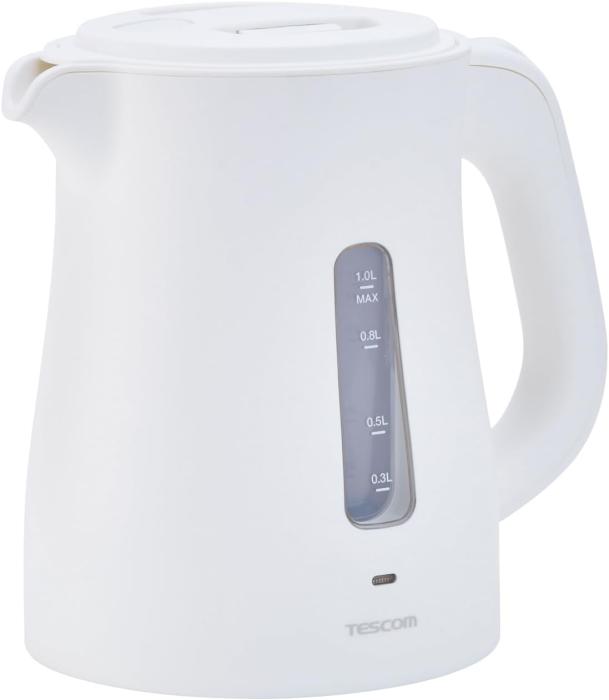 テスコム 電気ケトル 1.0L　TKE30A-W