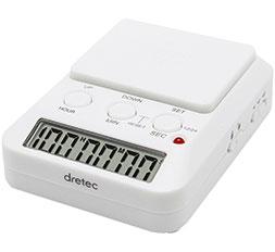 ドリテック(dretec) 勉強タイマー タイムアップ2 T-580WT ホワイト