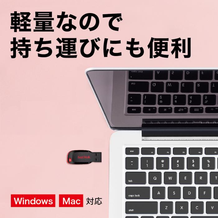 Cruzer Blade SDCZ50-008G-B35 [8GB]【ネコポス便配送制限 12個まで】 商品画像5：秋葉Direct