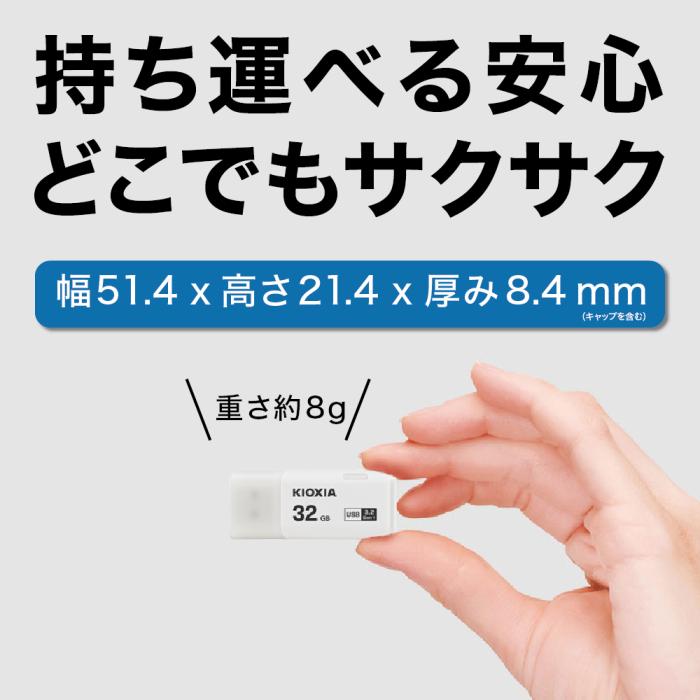 TransMemory U301 LU301W032GG4 [32GB]【ネコポス便配送制限12枚まで】 商品画像3：秋葉Direct