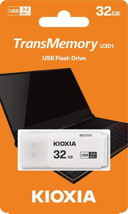 TransMemory U301 LU301W032GG4 [32GB]【ネコポス便配送制限12枚まで】 商品画像1：秋葉Direct