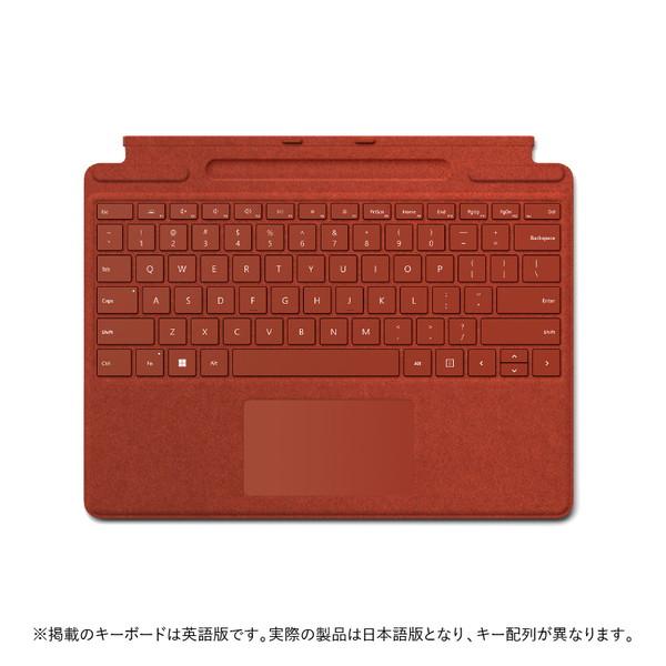Surface Pro Signature キーボード 日本語 8XA-00039 [ポピーレッド] 商品画像1：アキバ倉庫