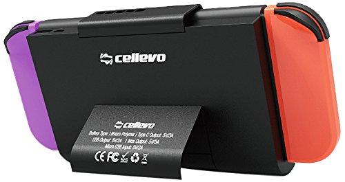 ｃellevo game power　ｓwitch対応 10000mAh 《PSE マーク 取得済》 NS10000C-SB 商品画像1：オールバイ