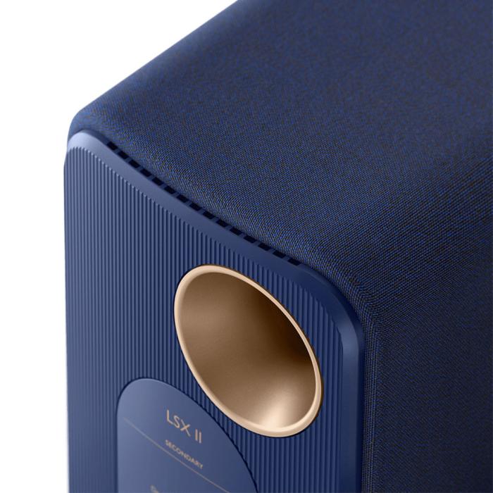 KEF LSX II - ワイヤレスHiFiブックシェルフ スピーカー（コバルトブルー） 商品画像3：あなデジ工房