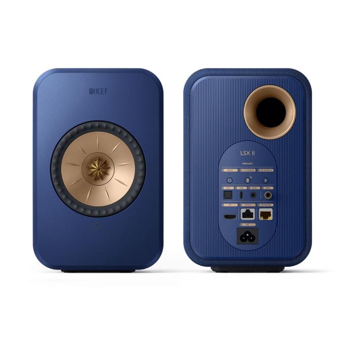 KEF LSX II - ワイヤレスHiFiブックシェルフ スピーカー（コバルトブルー） 商品画像4：あなデジ工房