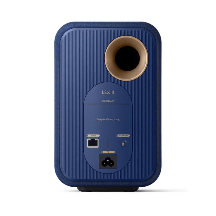 KEF LSX II - ワイヤレスHiFiブックシェルフ スピーカー（コバルトブルー） 商品画像6：あなデジ工房