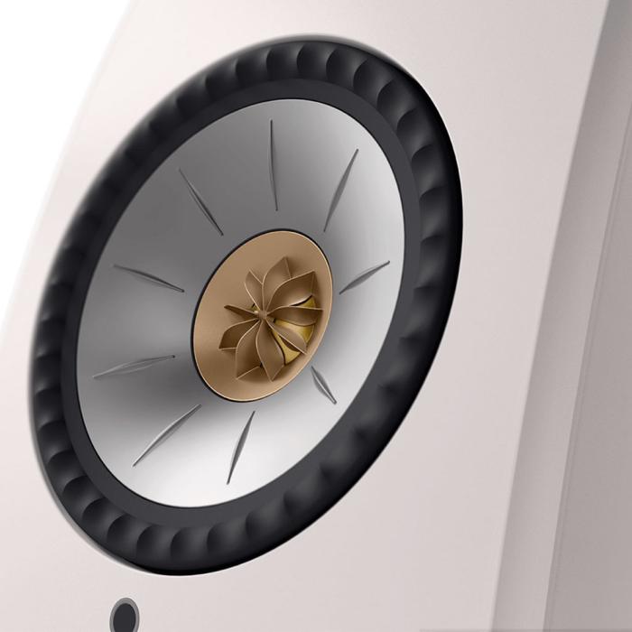 KEF LSX II - ワイヤレスHiFiブックシェルフ スピーカー（ミネラルホワイト） 商品画像2：あなデジ工房