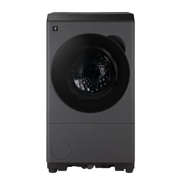 シャープ SHARP ドラム式洗濯機 ES-12X1-HL [左開き/洗濯12kg/乾燥6kg/グレー系］ 【標準設置料金込】 商品画像5：あなデジ工房