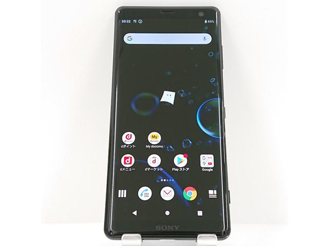 Xperia XZ3 SO-01L docomo ブラック Cランク c05712TEST 商品画像2：アークマーケットモバイル