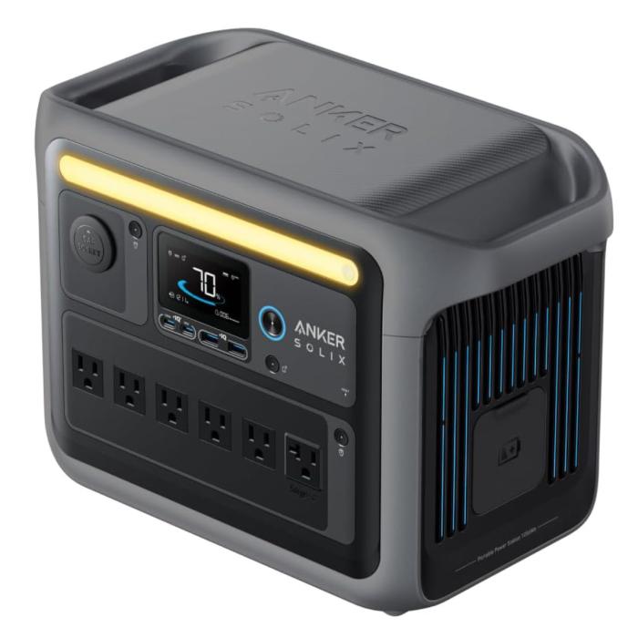 □Solix C1000 Portable Power Station A17615Z1 [ダークグレー]