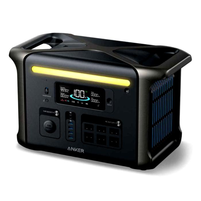 Solix F1500 Portable Power Station A1772511 [ブラック]