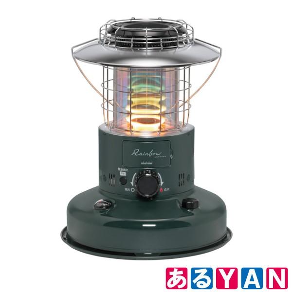 トヨトミ 対流型石油ストーブ RL-25N -G ダークグリーン 木造/7畳 コンクリート/9畳 ランタン調 2重タンク構造 新品 送料無料  商品画像2：あるYAN