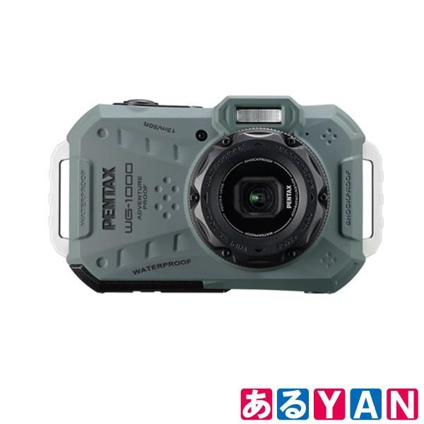 PENTAX 防水デジタルカメラ WG-1000 オリーブ 防水IPX8準拠 防塵IP6X準拠 耐衝撃 新品 送料無料 商品画像6：あるYAN