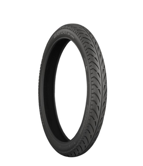 BRIDGESTONE 3.50-8 46J BT390 WT(チューブタイプ) 商品画像1：オートパーツガレージ