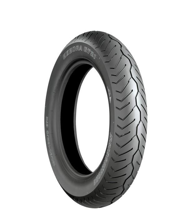 BRIDGESTONE 130/90B16 M/C 67H G721F フロント TL(チューブレスタイヤ) 商品画像1：オートパーツガレージ