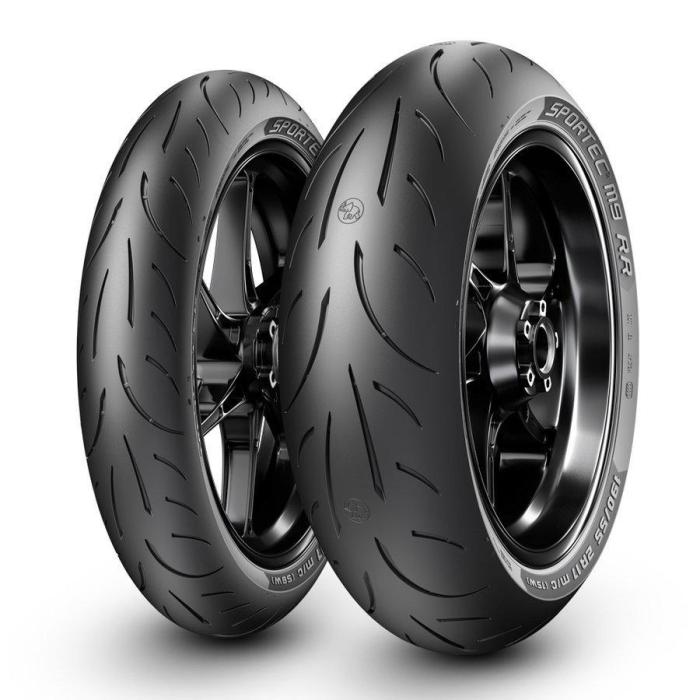 METZELER SPORTEC M9 RR 180/55ZR17 M/C (73W) リア TL (並行輸入品) 商品画像1：オートパーツガレージ