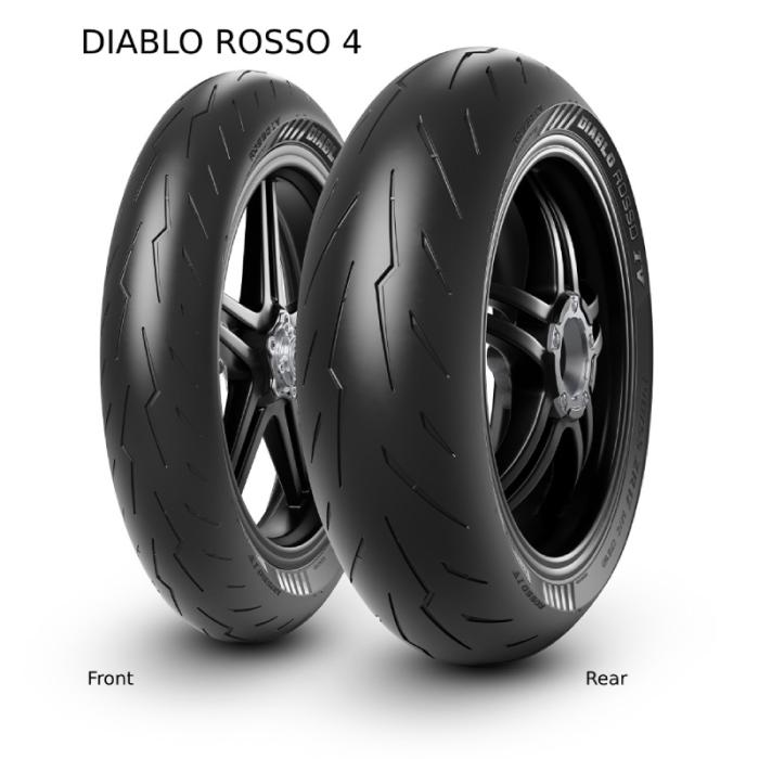 PIRELLI DIABLO ROSSO IV 190/55ZR17 75W (並行輸入品)