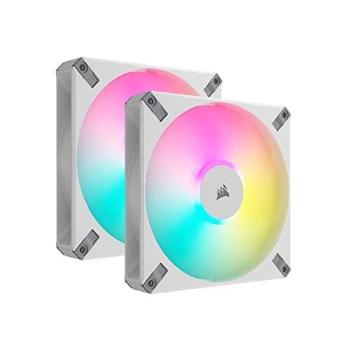 AF140 RGB ELITE WHITE Dual Fan Kit (CO-9050160-WW)