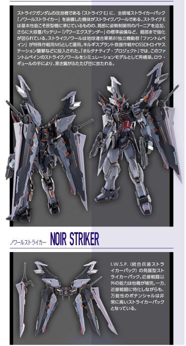 【当日出荷可能】METAL BUILD ストライクノワールガンダム （オルタナティブストライク Ver.） 商品画像12：カーナビショップ・ブラウンサイド