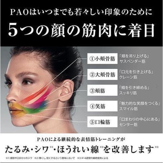 FACIAL FITNESS PAO 3model（フェイシャルフィットネスパオ スリーモデル ）FF-PT1942F-N ブラック 通販限定モデル 正規品  商品画像2：マイギフト