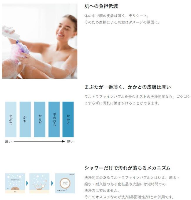 クレイツイオン ハンディシャワー IO霧 イオム CIMSH-X01N リミテッドエディション 多機能シャワーヘッド 商品画像4：マイギフト