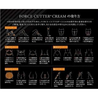 FORCE CUTTER CREAM×BODY MAKE 4D(フォースカッター クリーム)230g [1 ...