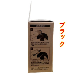 ヘアプラス ビューファンデパウダー (ナチュラルブラック) 8g 送料無料