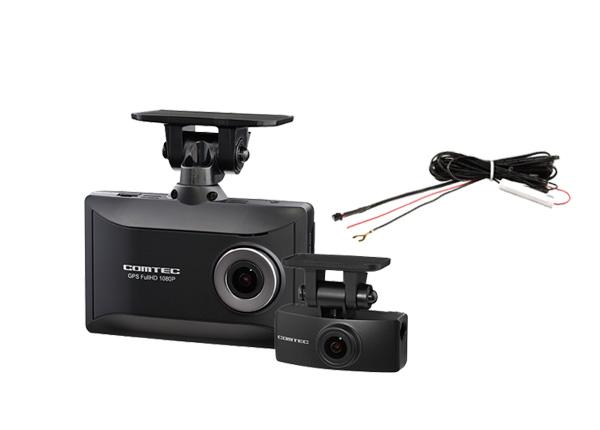 COMTECコムテックHDR963GW+HDROP-15前後2カメラ2.7型液晶GPS搭載ドライブレコーダー+直接配線コードセット 商品画像1：car電倶楽部