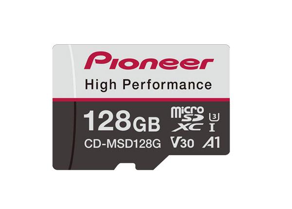 carrozzeriaカロッツェリア[CD-MSD128G]高耐久・高速化ドライブレコーダー推奨128GB(SDXC)microSDカード 商品画像1：car電倶楽部