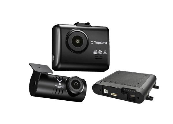 ユピテルY-4K+OP-MB4000フロントカメラ4K記録・リアカメラSTARVIS対応前後2カメラドライブレコーダー駐車録画用マルチバッテリーセット 商品画像1：car電倶楽部