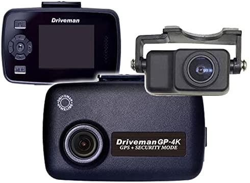 DrivemanドライブマンGP-4KTC-64G-DCDC前後2カメラ高解像度4K録画対応ドライ･･･