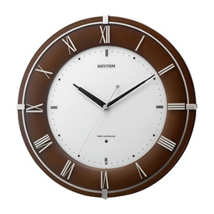 リズム時計工業【RHYTHM】電波壁掛け時計 リバライトＲＷ４９７　8MY497SR06･･･