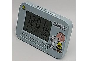 JCシュアーズ【キャラクタークロック】スヌーピー 電波目覚まし時計