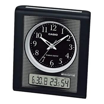 カシオ【CASIO】wave ceptor 電波目覚まし時計 置時計 ブラック TQT-351NJ-1JF★【TQT351NJ1JF】 商品画像1：家電のSAKURAchacha