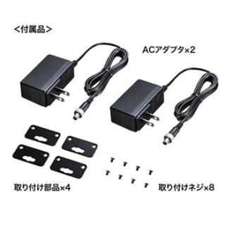 サンワサプライ【壁面固定用金具付き】HDMIエクステンダー（セットモデル） VGA-EXHDLT☆【VGAEXHDLT】の通販なら:  家電のSAKURAchacha [Kaago(カーゴ)]