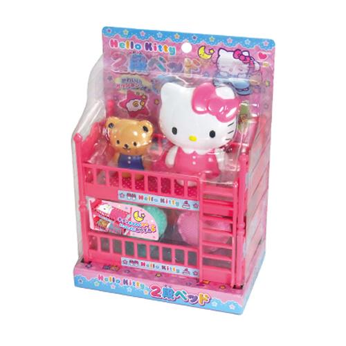 ムラオカ【サンリオキャラクター】ハローキティ K／T 2段ベッド H-4978902004036★【おもちゃ ままごと ごっこあそび】 商品画像1：家電のSAKURAchacha