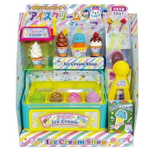ムラオカ【玩具・おもちゃ】かわいくトッピング アイスクリームショップ H-4978902004326★【おみせやさんごっこ ままごと ごっこあそび】 商品画像1：家電のSAKURAchacha