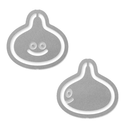 スクウェアエニックス【「ちいさなメダル」デザインのクリップ入り】ドラゴンクエスト文具屋 エッチングクリップス（スライム） 幅20mm H-4988601256100【ステンレス製のクリップ】 商品画像2：家電のSAKURAchacha