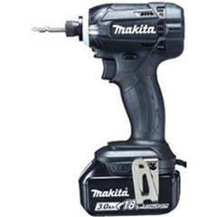 マキタ【MAKITA】18V3.0Ah充電式インパクトドライバー（黒）　TD149DRFXB【バッテリｘ2個・充電器・ケース付】 商品画像1：家電のSAKURAchacha