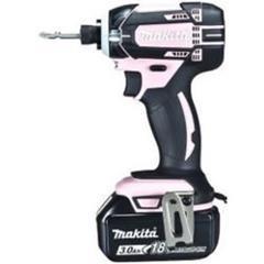 マキタ【MAKITA】18V3.0Ah充電式インパクトドライバー（ピンク）　TD149DRFXP【バッテリｘ2個・充電器・ケース付】 商品画像1：家電のSAKURAchacha