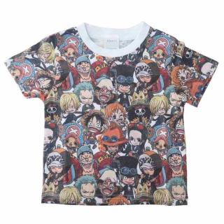 ワンピース 子供用tシャツ キッズt Shirts 集合パターン One Piece 100サイズ の通販なら シネマコレクション アウトレット Kaago カーゴ
