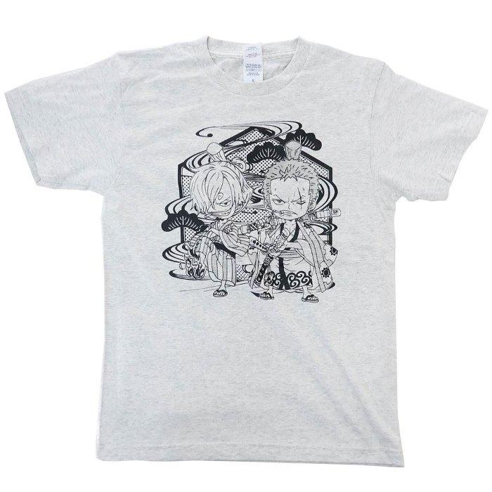 ワンピース Tシャツ T Shirts ワノ国 サン五郎 ゾロ十郎 One Piece Mサイズ の通販なら シネマコレクション アウトレット Kaago カーゴ