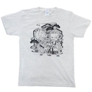 ワンピース Tシャツ T Shirts ワノ国 サン五郎 ゾロ十郎 One Piece Lサイズ の通販なら シネマコレクション アウトレット Kaago カーゴ