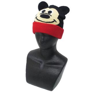 ミッキーマウス 子供用毛糸帽子 キッズニットキャップ フェイス ディズニーの通販なら シネマコレクション アウトレット Kaago カーゴ