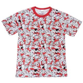 101匹わんちゃん Tシャツ T Shirts ぎっしり 総柄 ディズニー Lサイズ の通販なら シネマコレクション アウトレット Kaago カーゴ