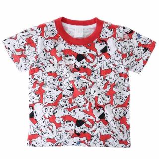 101匹わんちゃん 子供用tシャツ キッズt Shirts ぎっしり 総柄 ディズニー 1サイズ の通販なら シネマコレクション アウトレット Kaago カーゴ